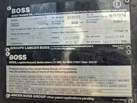 Chariots élévateurs diesel 1991  Steinbock Boss H70D (3)