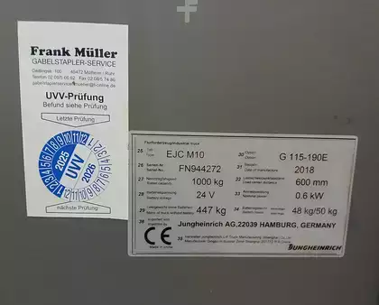 Ledestabler 2018  Jungheinrich EJC M10 (5)