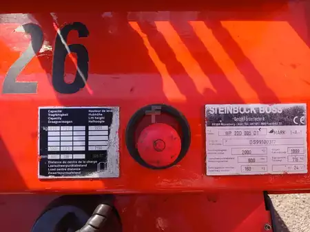 Hochhubwagen 1999  Steinbock Boss WP20D (4)