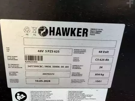 Carrelli elettrici 3 ruote 2019  Toyota 8 FBE16T (6)