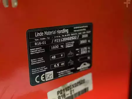Reachtrucks 2020  Linde R16 2020 triplex Freelift sideshift camera (18)