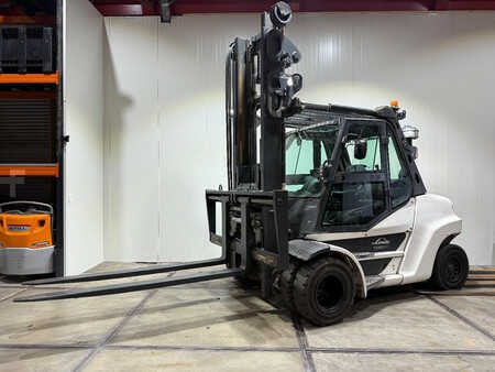 Dieseltrukki 2018  Linde H80D 900 2018 vorkversteller sideshift Deutz Diesel cabine (1)