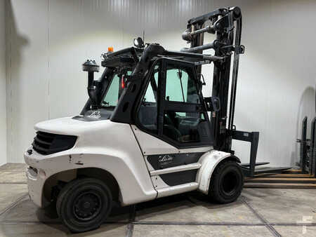 Dieseltrukki 2018  Linde H80D 900 2018 vorkversteller sideshift Deutz Diesel cabine (4)