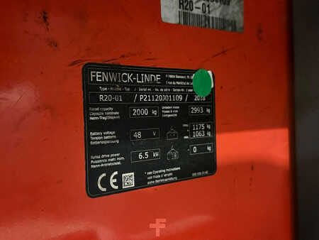 Reach Truck 2018  Linde R20 Triplex 6,3M vorkversteller 2018 (12)