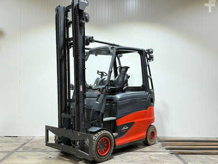 Elektro čtyřkolový VZV 2022  Linde E45 4x ventiel BJ2022 hoge cabine nette truck! (1)