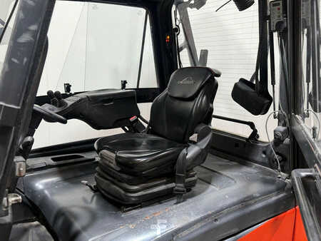 Elektromos 4 kerekű 2017  Linde E40-600 [[accu 77%]] Cabine Vorkversteller Sideshift Airco overdruk (8)