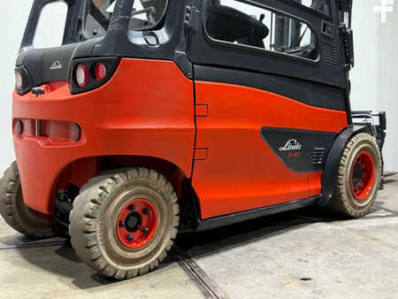 Elektromos 4 kerekű 2019  Linde E40-600 3500UUR [ACCU 2023]Triplex Vorkversteller cabine Sideshift Freelift (15)