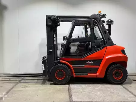 Dízel targoncák 2022  Linde H70D Triplex Vorkversteller Sideshift Nieuwe banden [[BJ2022]] (19)