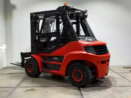 Dízel targoncák 2022  Linde H70D Triplex Vorkversteller Sideshift Nieuwe banden [[BJ2022]] (2)