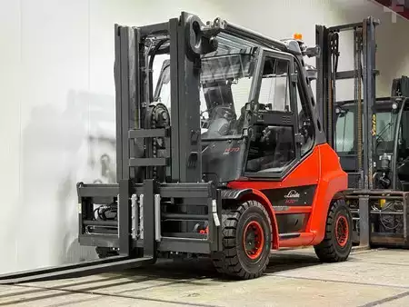 Dízel targoncák 2022  Linde H70D Triplex Vorkversteller Sideshift Nieuwe banden [[BJ2022]] (20)