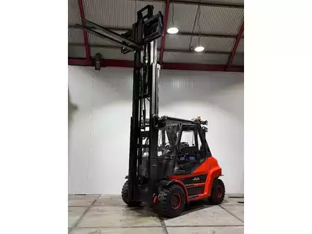 Dízel targoncák 2022  Linde H70D Triplex Vorkversteller Sideshift Nieuwe banden [[BJ2022]] (4)