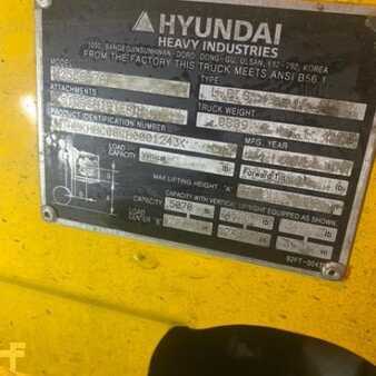 Carretilla elevadora GLP 2017  Hyundai 25LC-7A (7)