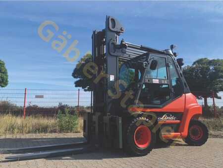 Diesel gaffeltruck 2015  Linde H70D-02 (1)