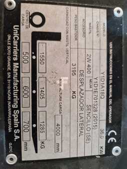 Dieselový VZV 2016  Unicarriers DX 18 (12)