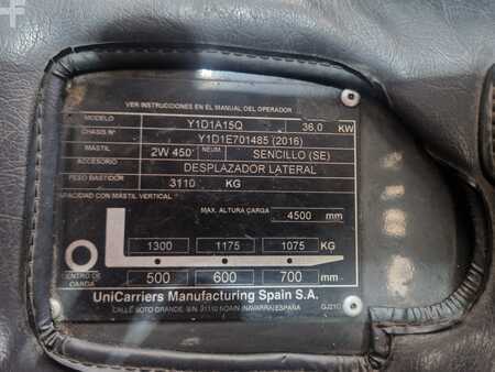 Carretilla elevadora diésel 2016  Unicarriers DX 15 - ATEX (25)