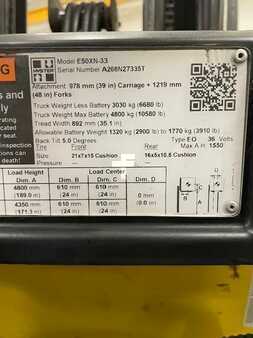 Eléctrica de 4 ruedas 2019  Hyster E50XN (10)