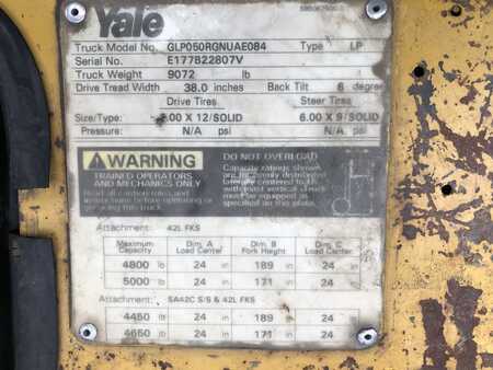 Propane Forklifts 1998  Yale GLP050 (10)
