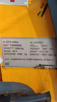 Elektryczne 4-kołowe 2015  Jungheinrich EFG 430ks (9)