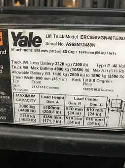 Eléctrica de 4 ruedas 2015  Yale ERC050VG (5) 
