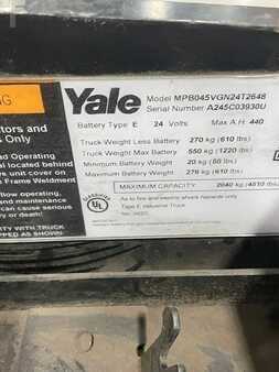 Transpaleta eléctrica 2020  Yale MPB045VG (2)