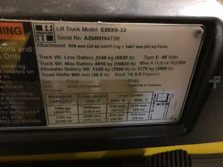 Chariot 4 roues électrique 2015  Hyster E50XN (2)