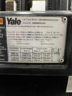 Eléctrica de 4 ruedas 2014  Yale ERC050VG (5)