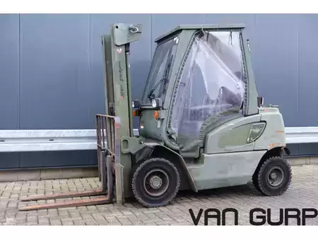 Diesel gaffeltruck 2000  Jungheinrich DFG 25 | MARGE | forklift heftruck gabelstapler (1)