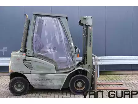 Diesel gaffeltruck 2000  Jungheinrich DFG 25 | MARGE | forklift heftruck gabelstapler (15)