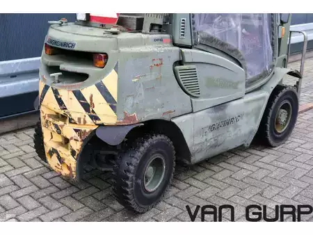 Diesel gaffeltruck 2000  Jungheinrich DFG 25 | MARGE | forklift heftruck gabelstapler (25)