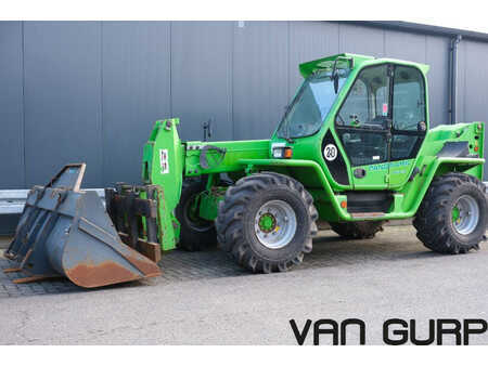 Sollevatori telescopici rigidi 2012  Merlo P60.10 telehandler verreiker (27)