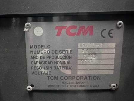 3-wiel elektrische heftrucks 2012  TCM FTB16-7 (5)