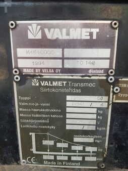 Diesel heftrucks 1994  Valmet TD16-1200 (15)