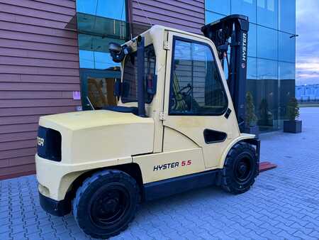 Diesel heftrucks 2004  Hyster H 5.5XM Diesel / Full cabin / Only 6082 hours /Perfect condition (5)