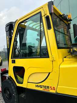 LPG VZV 2017  Hyster H 5.00FT // Triplex 5000 mm  // 2017 year // Like new  // Only 3616 hours (8)