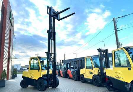 Gas truck 2018  Hyster H 4.50FT/5000 kg /Triplex /2018 YEAR // Like new // Only 764 hoursPROMOTION // 4000 € price reduction/Old price 34 900 €-New price 30 900 € (1)