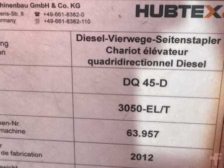 Empilhador Quatro caminhos 2012  Hubtex  DQ45-D // 2012 year // Triplex // PROMOTION / 2 000 € price reduction//Old price 29 900 €-New price 27 900€ (16)