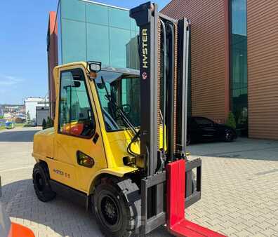 Dieselstapler 2004  Hyster H 5.5XM Diesel / Full cabin / Only 6089 hours / 1500 € price reduction/Old price 14 990 €-New price 13 490 € (1)