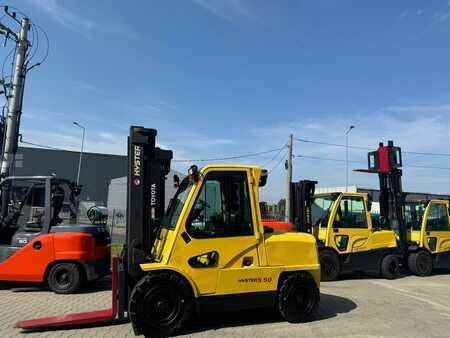 Dieselstapler 2004  Hyster H 5.5XM Diesel / Full cabin / Only 6089 hours / 1500 € price reduction/Old price 14 990 €-New price 13 490 € (2)