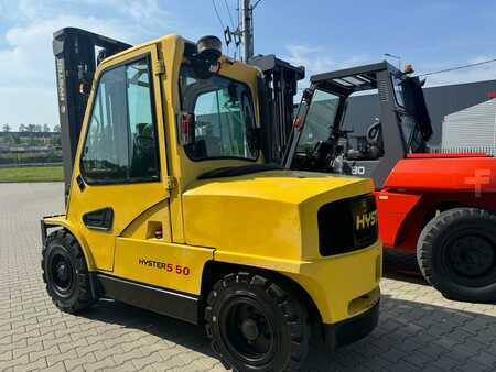 Dieselstapler 2004  Hyster H 5.5XM Diesel / Full cabin / Only 6089 hours / 1500 € price reduction/Old price 14 990 €-New price 13 490 € (3)