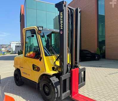 Dieselstapler 2004  Hyster H 5.5XM Diesel / Full cabin / Only 6089 hours / 1500 € price reduction/Old price 14 990 €-New price 13 490 € (6)