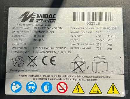 Doosan B15T-7 // 2021 year // lithium-ion battery