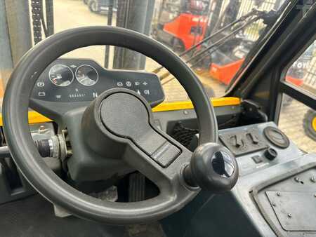 Diesel heftrucks 2002  Jungheinrich DFG45 //Positioner + sideshift/Air condition/Full cabin (12)