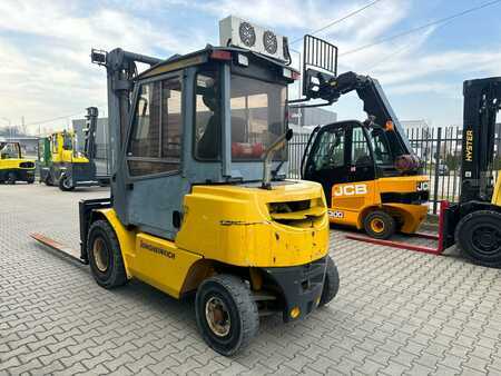 Diesel heftrucks 2002  Jungheinrich DFG45 //Positioner + sideshift/Air condition/Full cabin (4)