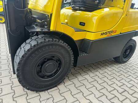 Carretilla elevadora GLP 2013  Hyster H 5.00FT /Triplex 5000 mm/Like new/Only 3662 hours !!! (13)
