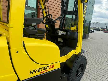 Carretilla elevadora GLP 2013  Hyster H 5.00FT /Triplex 5000 mm/Like new/Only 3662 hours !!! (19)