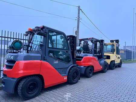 Carretilla elevadora GLP 2013  Hyster H 5.00FT /Triplex 5000 mm/Like new/Only 3662 hours !!! (24)