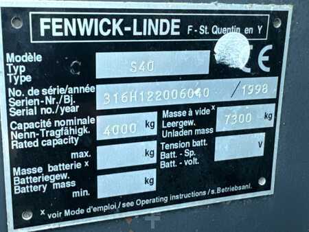 Zijlader 2001  Linde S50  // Mast with free lift (8)