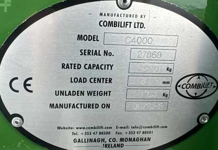 Wózki 4-kierunkowe 2015  Combilift C4000 // 2015 year // Triplex 8400 mm  // Only  7299 hours (14)