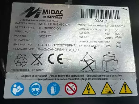 Elektryczne 3-kołowe 2021  Linde Doosan B15T-7 2021 year /lithium battery /New price (8)