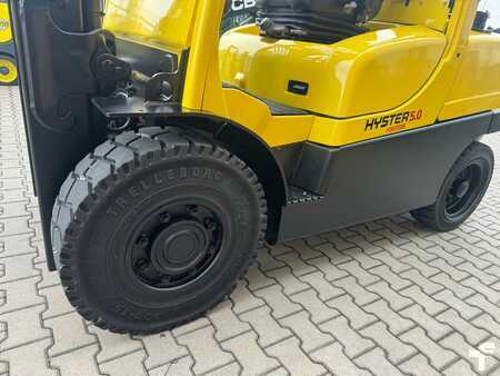 Gázüzemű targoncák 2013  Hyster H 5.00FT /Triplex 5000 mm/Like new/Only 3662 hours !!! (14)
